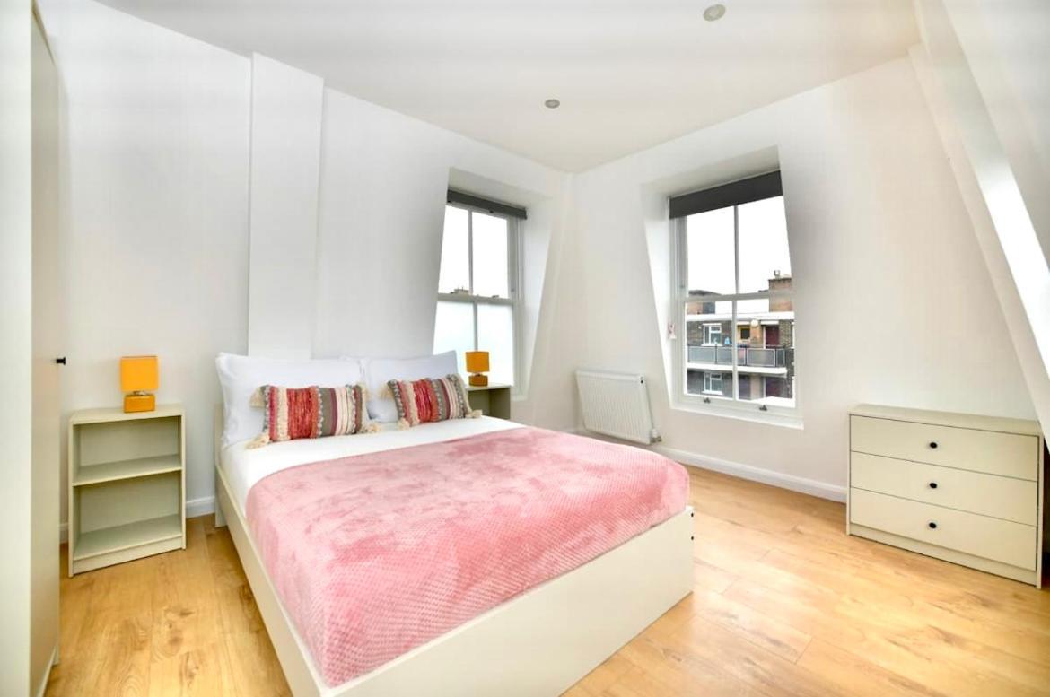 Lovely 2 Bedroom Serviced Penthouse Battersea Park Road London Kültér fotó